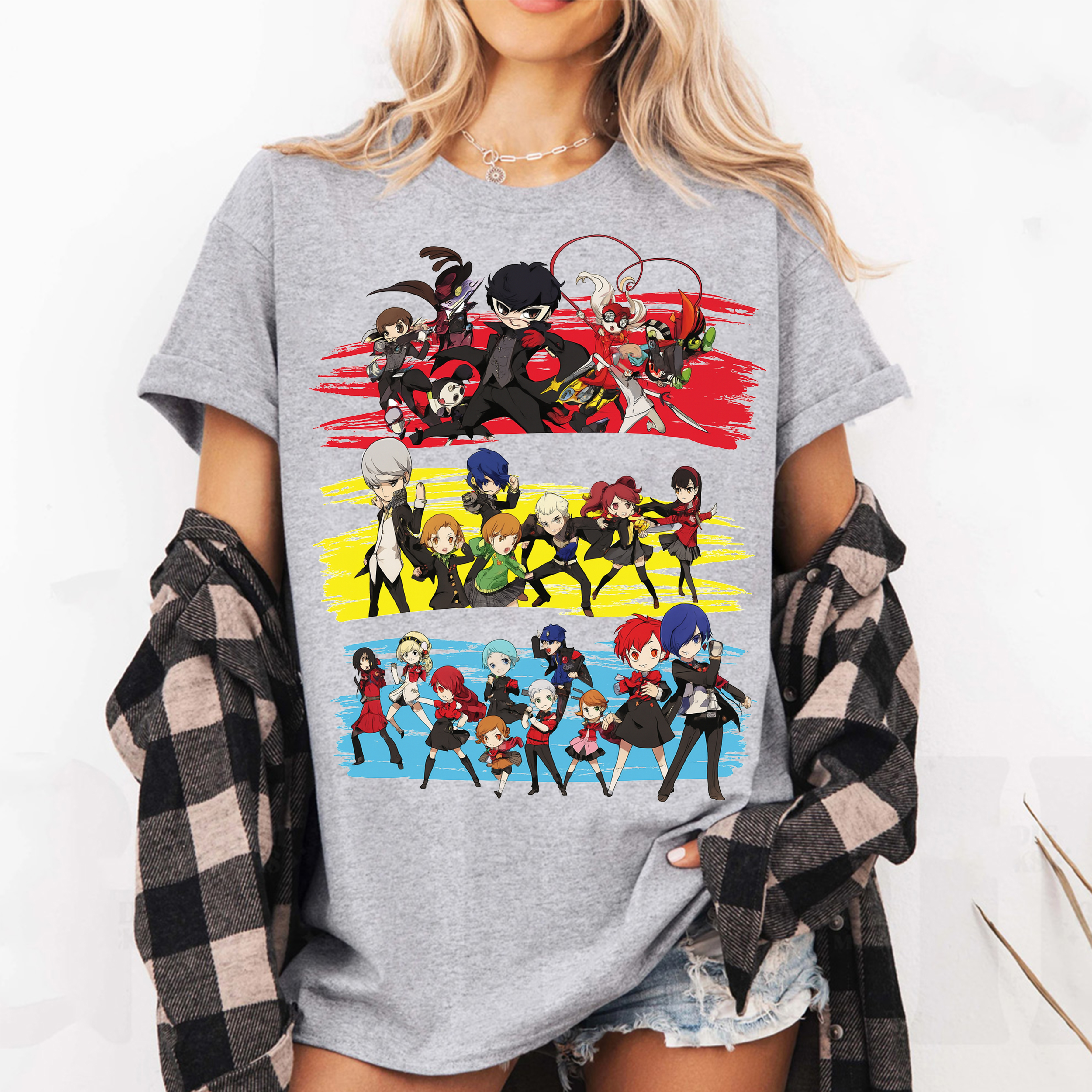 Persona 5 Phantom Thieves Girls Unisex T-shirt