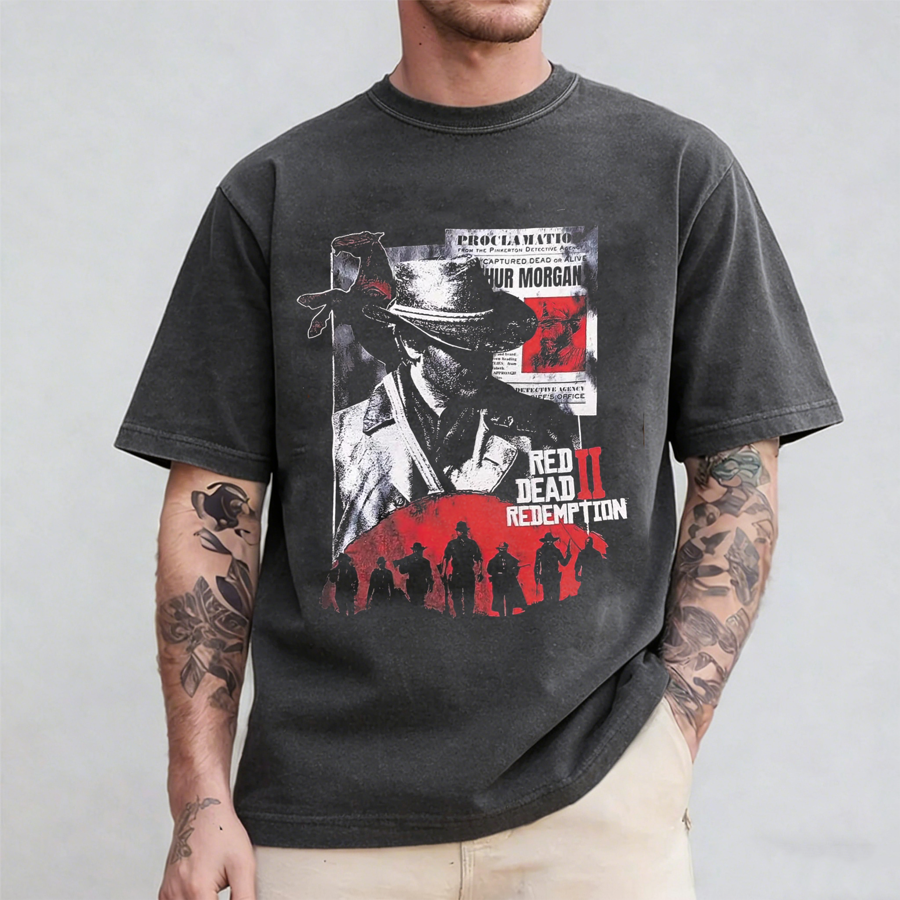 Red Dead Redemption 2 Oversized T-shirt/Crewneck/Hoodie