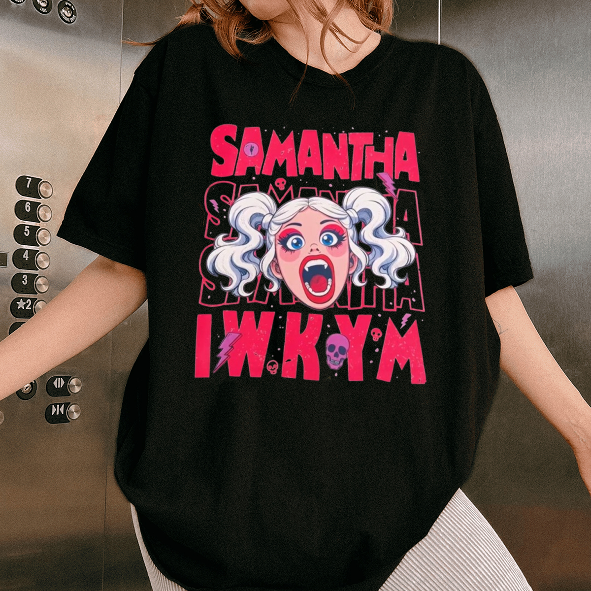 IWKYM Samantha Dungeon Crawler Carl Oversized T-shirt/Crewneck/Hoodie