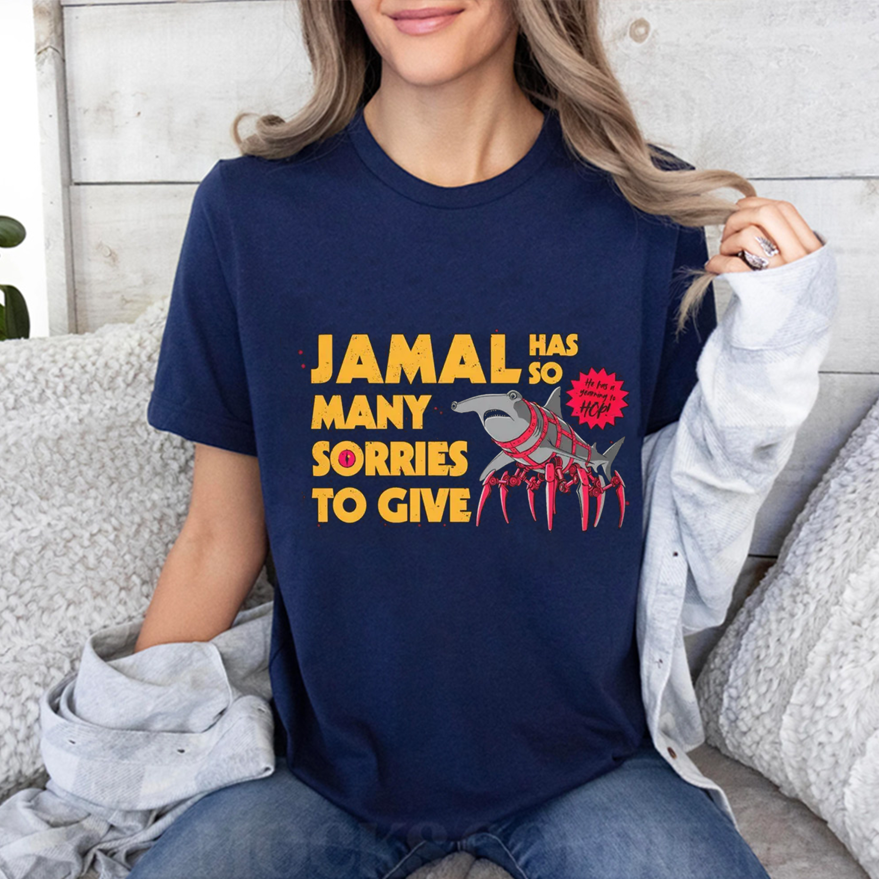 Jamal Has So Many Sorries To Give Oversized T-shirt/Crewneck/Hoodie