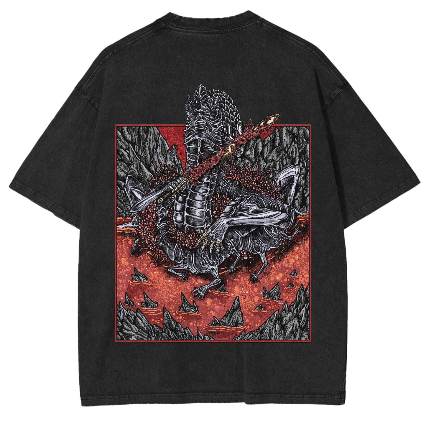 Drippy Souls Rykard Lord of Blasphemy Grim T-Shirt