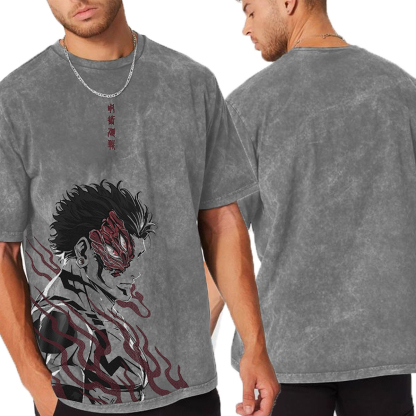 Lily Cho Jujutsu Kaisen Anime Unisex Washed T-Shirt