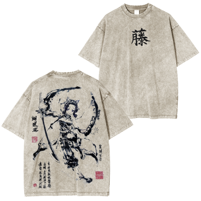 Demon Slayer Vintage Washed Tee