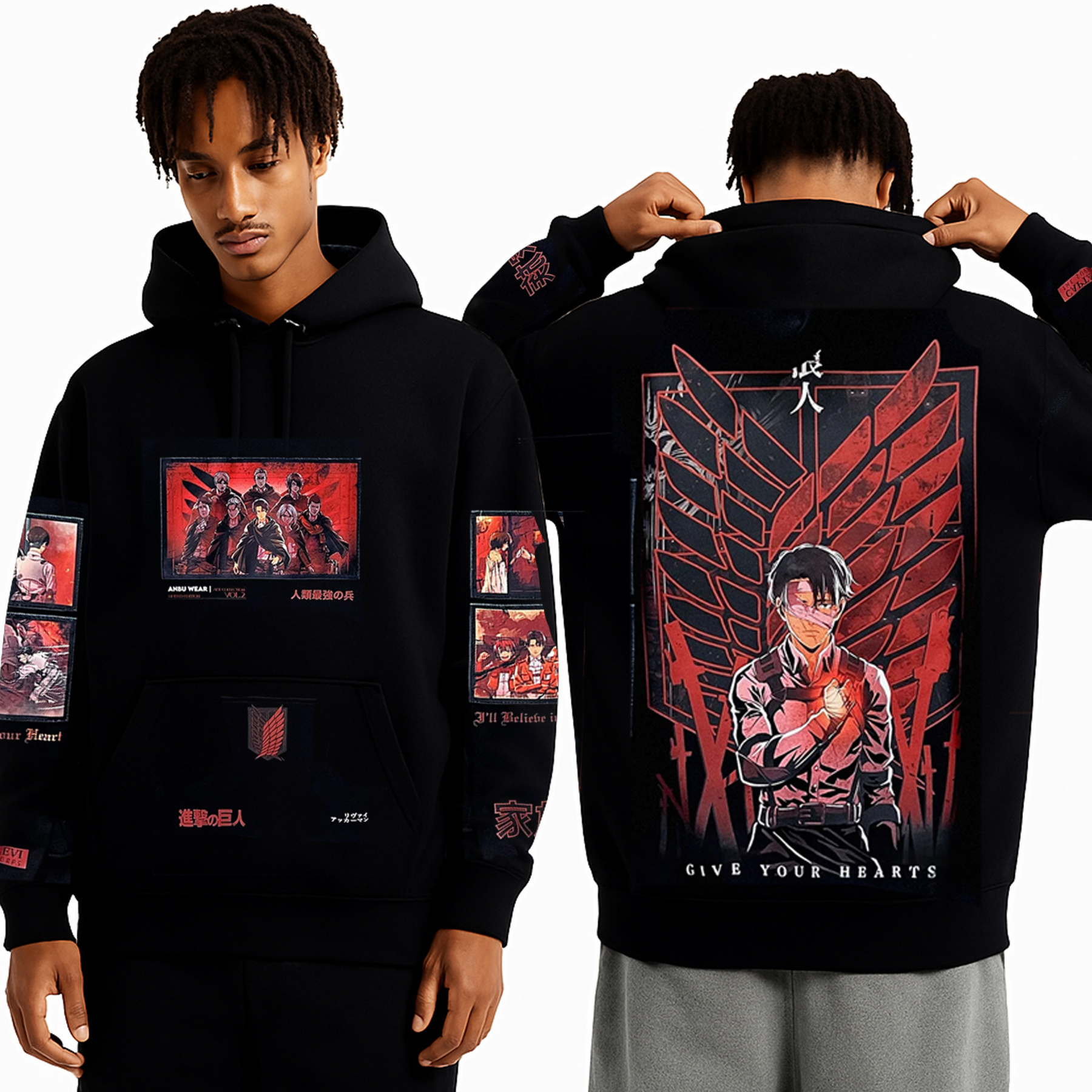 LEVI v2 Oversized Washed T-shirt/Crewneck/Hoodie