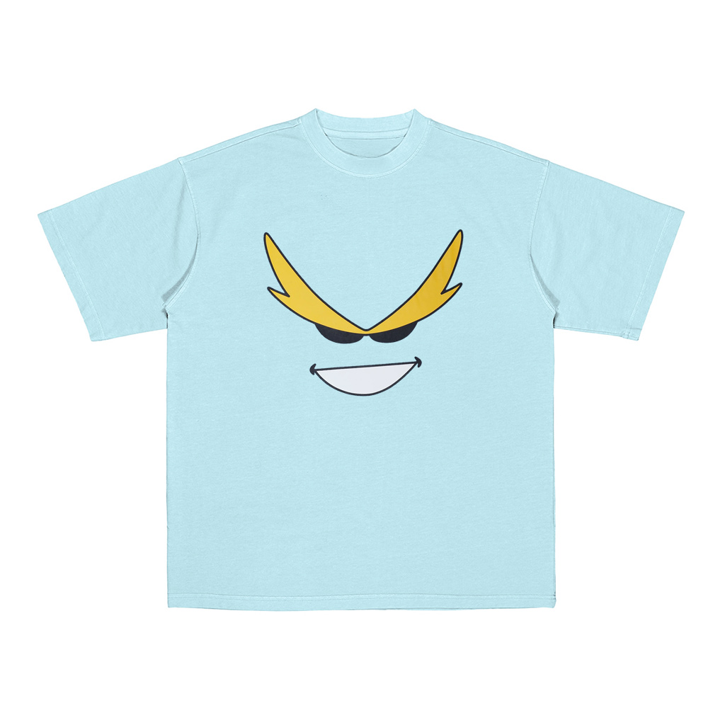 My Hero Academia Toshinori Yagi All Might Smile  Oversized Washed T-shirt/Crewneck/Hoodie