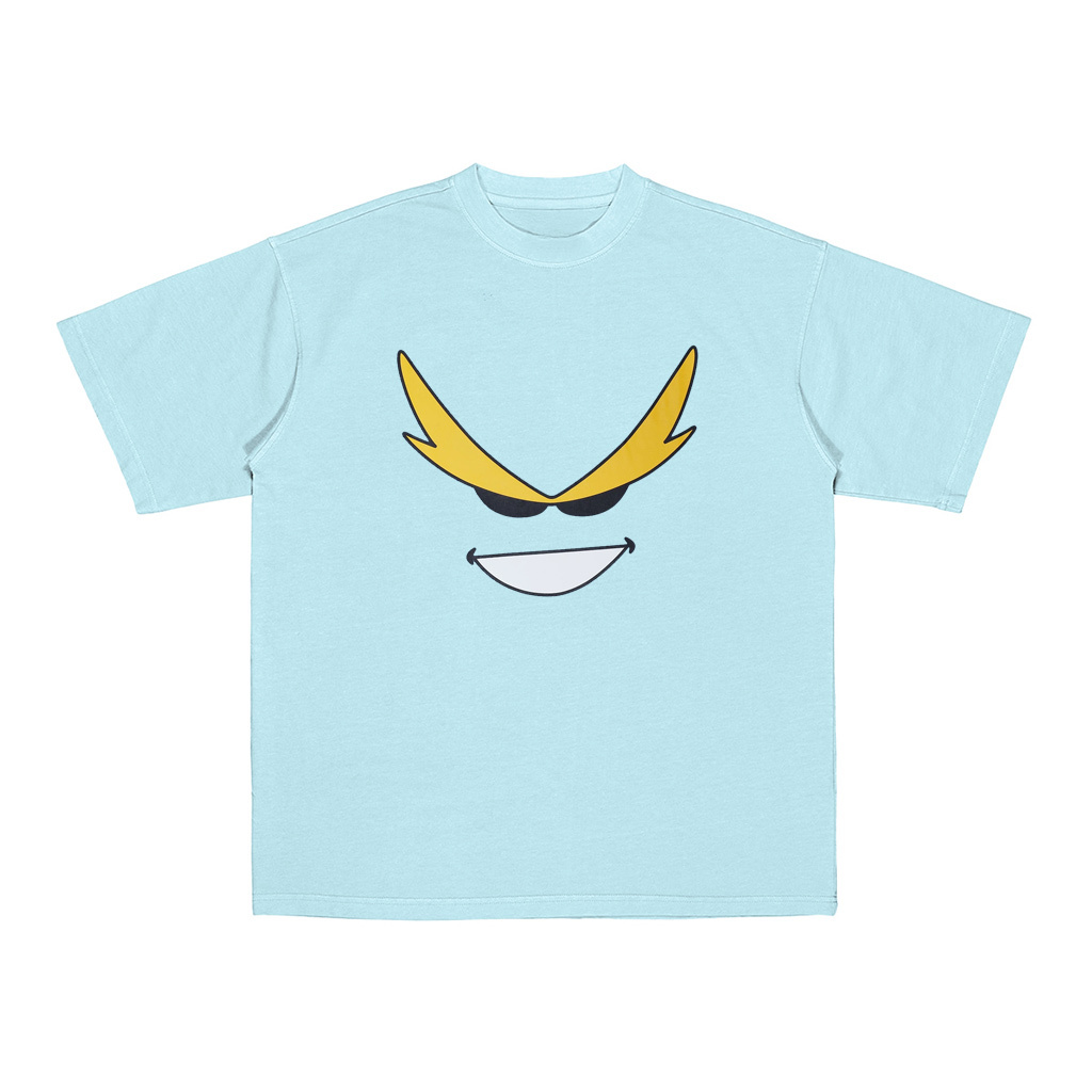 My Hero Academia Toshinori Yagi All Might Smile  Oversized Washed T-shirt/Crewneck/Hoodie