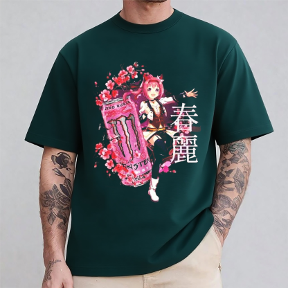 Haru Urara Uma Musume Sakura Monster Energy Unisex Shirt/Crewneck/Hoodie