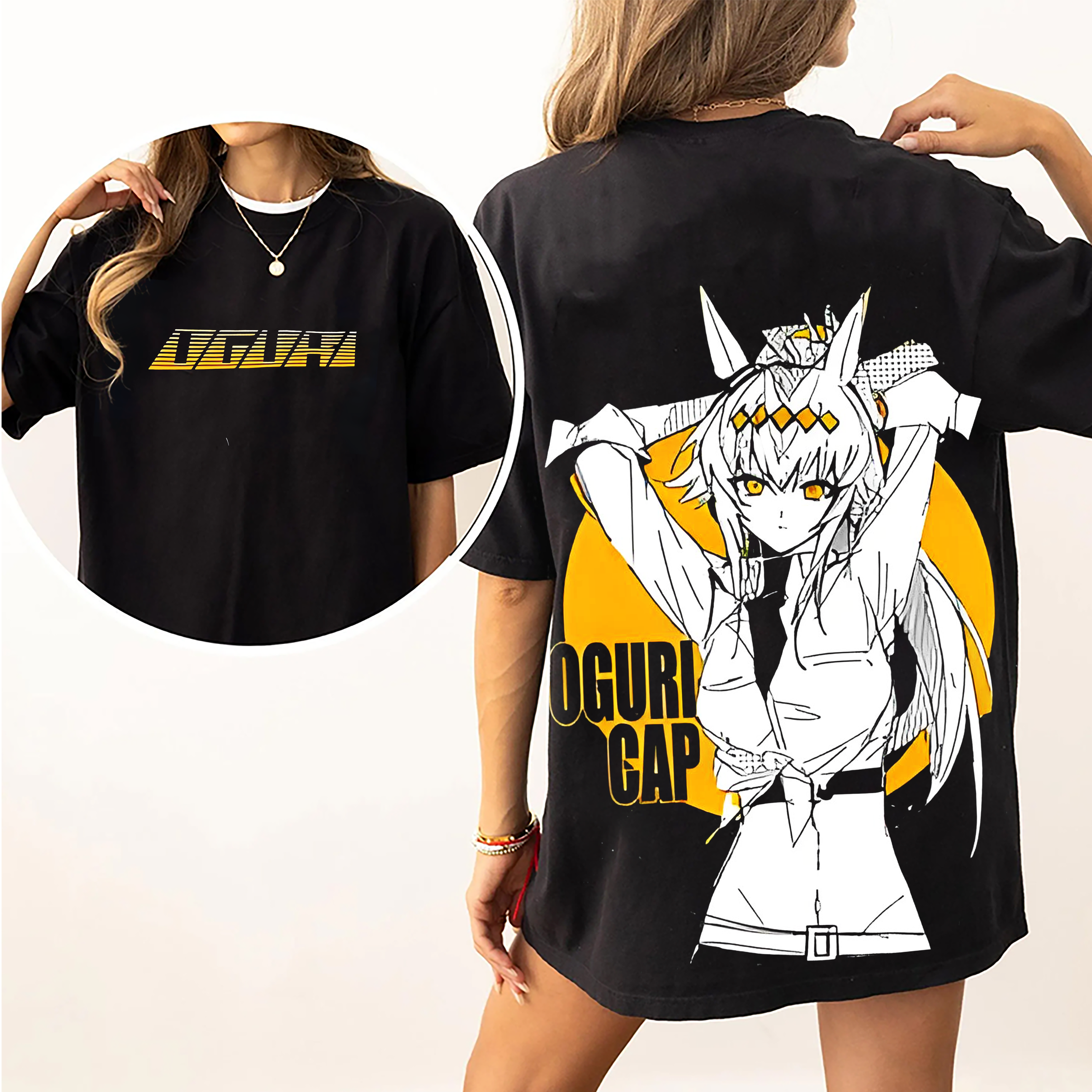 Oguri Cap Unisex Washed T-Shirt