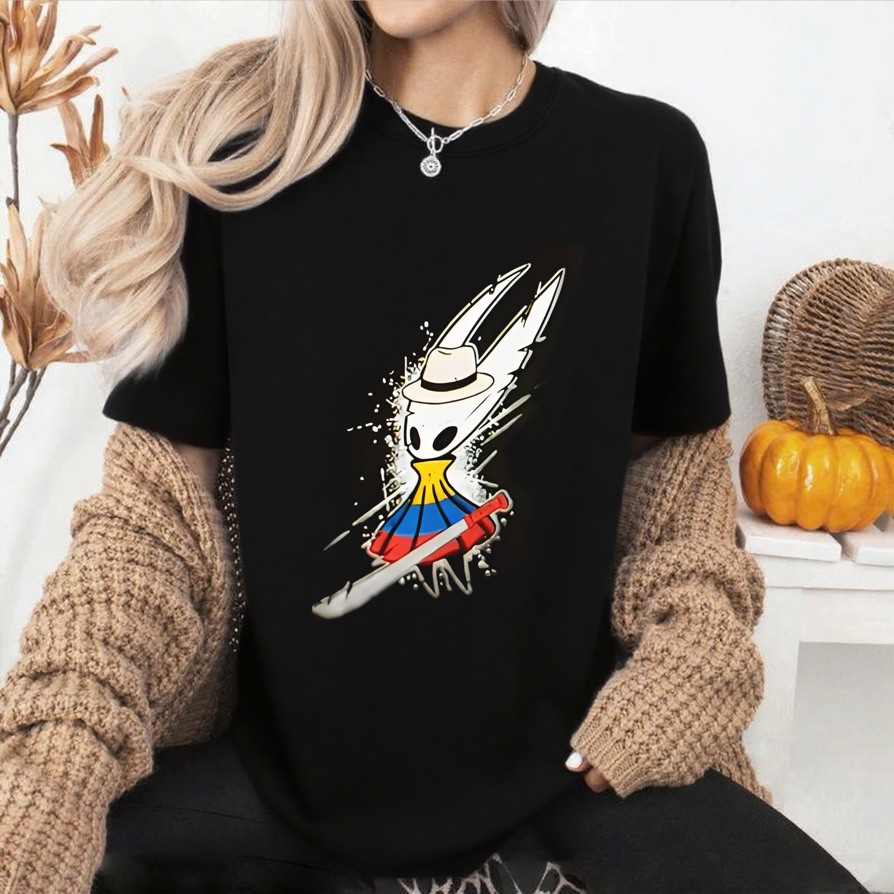 Hollow Knight Silksong Vintage Unisex Shirt/Crewneck/Hoodie
