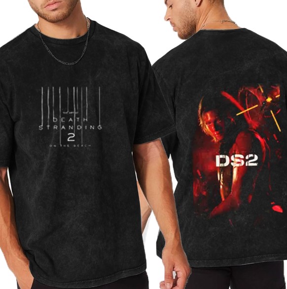 Death Stranding 2 on The Beach Sam Porter Bridges Unisex T-Shirt