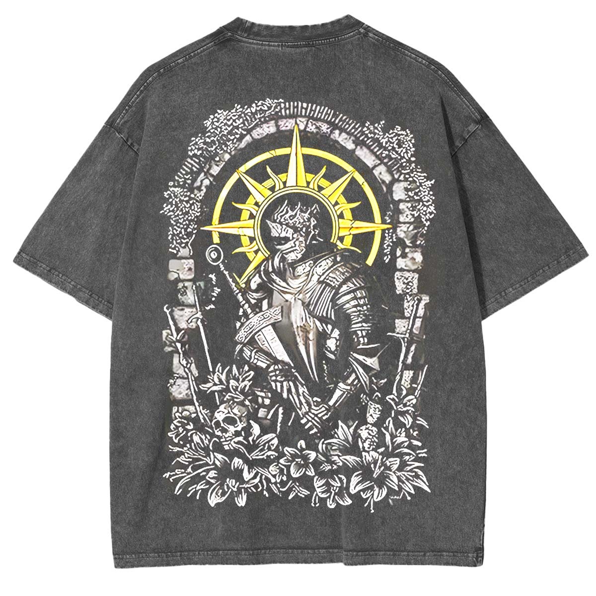 Dark Souls Ashen One Vintage Washed Unisex T-Shirt