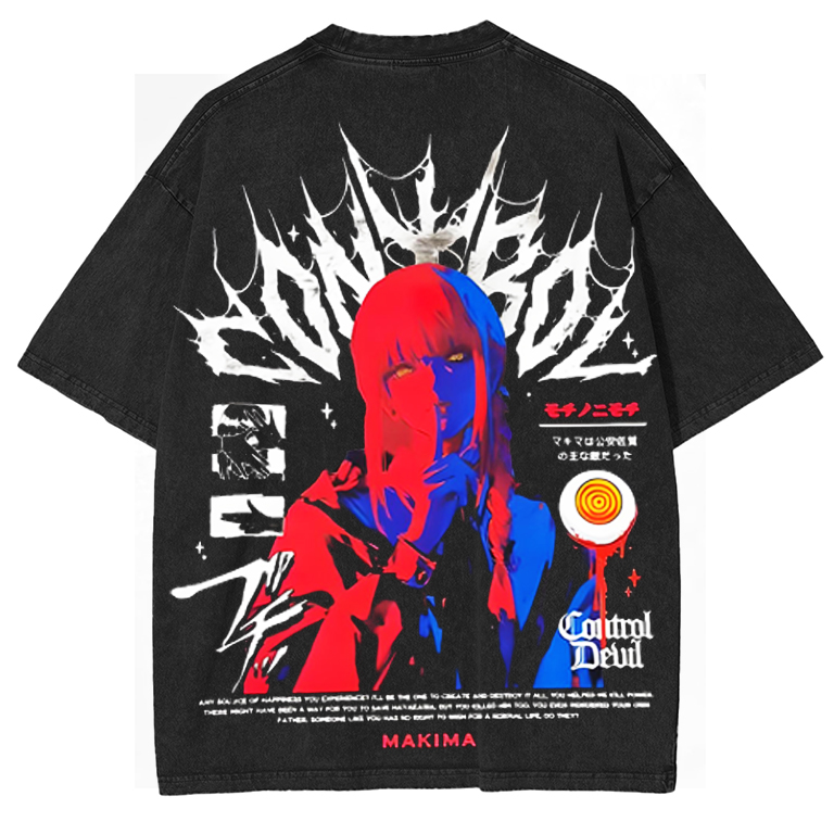Chainsaw Man Washed Unisex T-Shirt