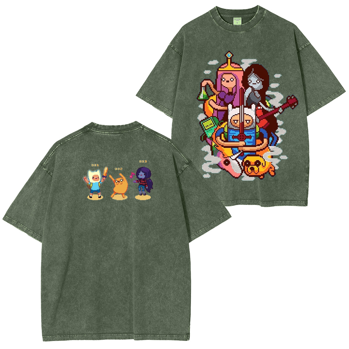 Adventure Time Vintage Washed T-shirt/Crewneck/Hoodie