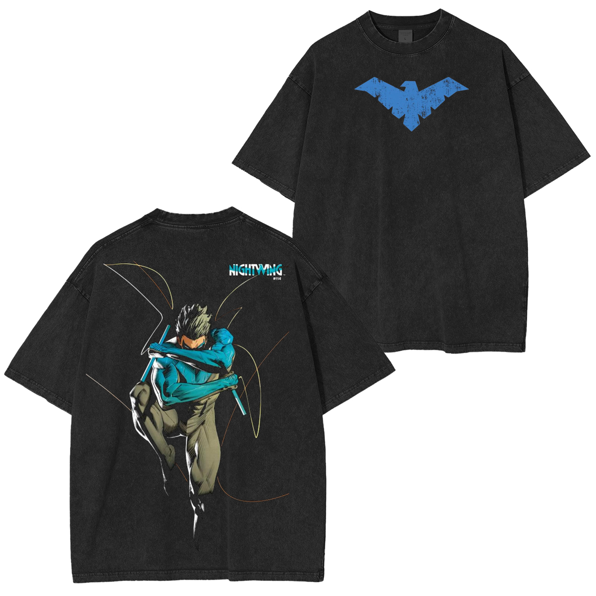 Nightwing Washed T-shirt/Crewneck/Hoodie