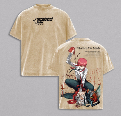 Denji Chainsawman Vintage Makima T-shirt/Crewneck/Hoodie