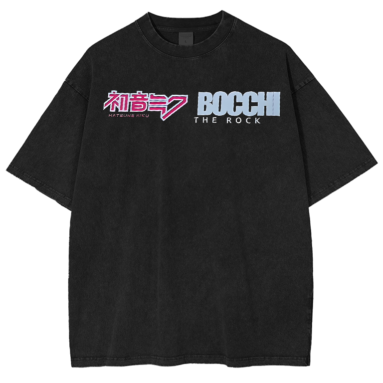 Playera Unisex Estampado Hatsune Miku Anime