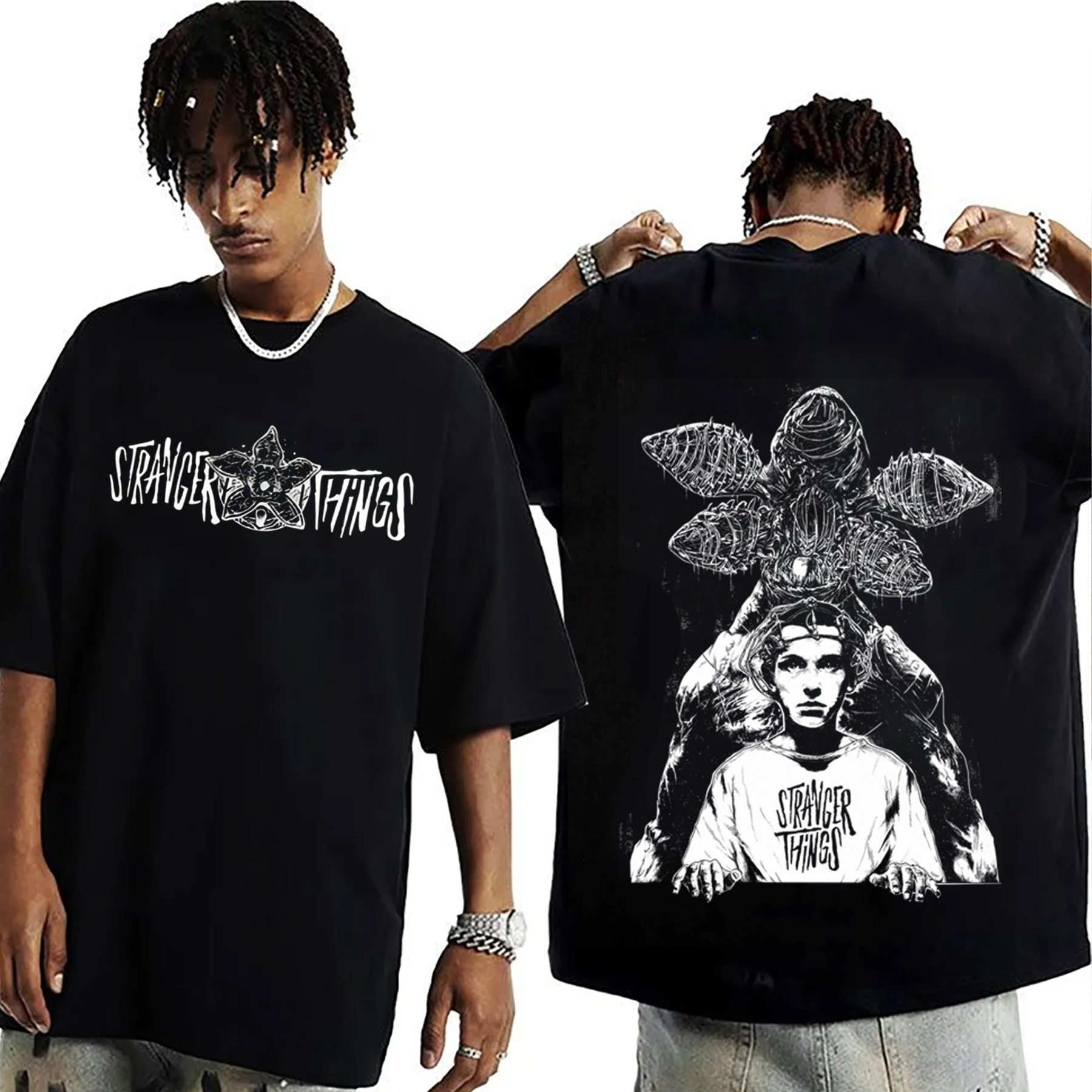 stranger things Washed T-shirt/Crewneck/Hoodie