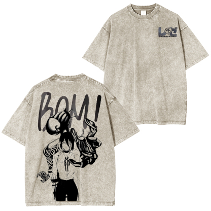 Chainsaw Man Vintage Washed T-shirt/Crewneck/Hoodie