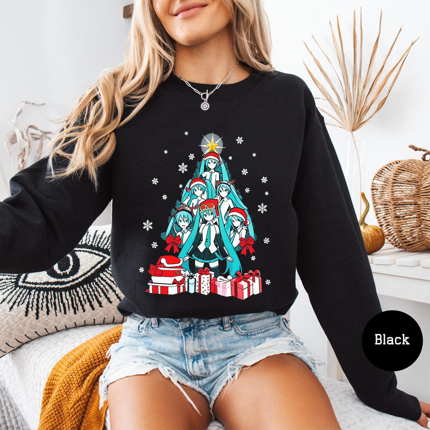 Hatsune Miku Themed On Unisex Shirt/Crewneck/Hoodie