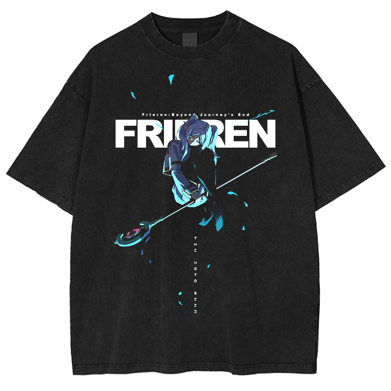 Frieren Beyond Journey's End Anime Two-Dimensional Japanese T-Shirt