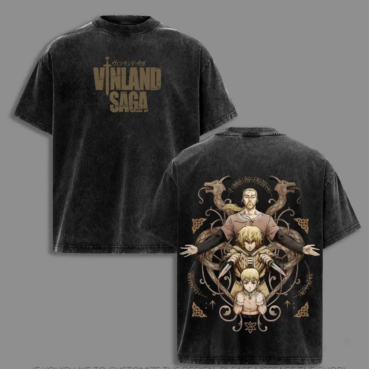 Vinland Saga Washed T-shirt/Crewneck/Hoodie