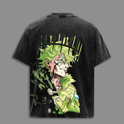 Yuno: Spirit of the Wind Black Clover Oversized T-shirt/Crewneck/Hoodie