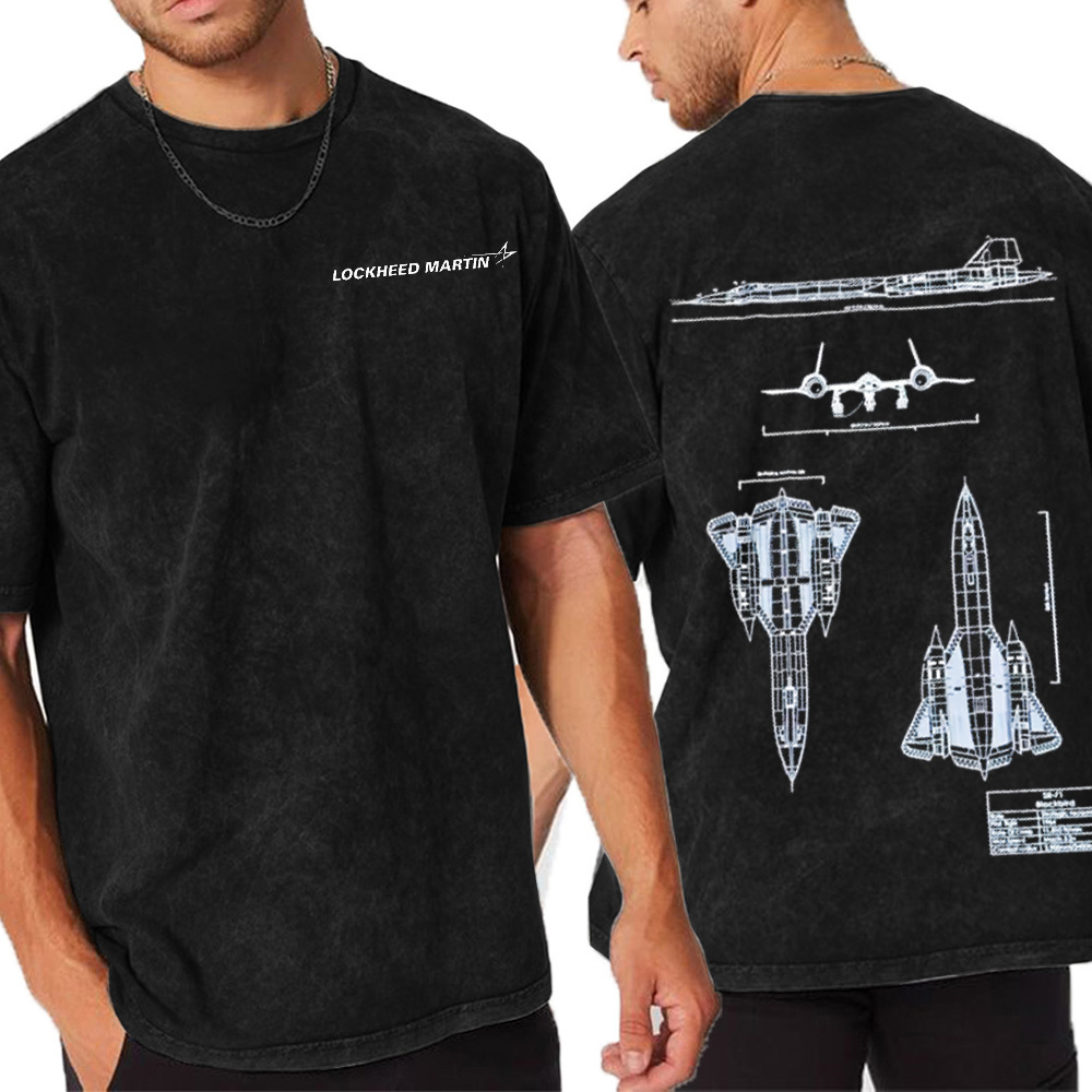 SR-71 Oversized Washed T-shirt