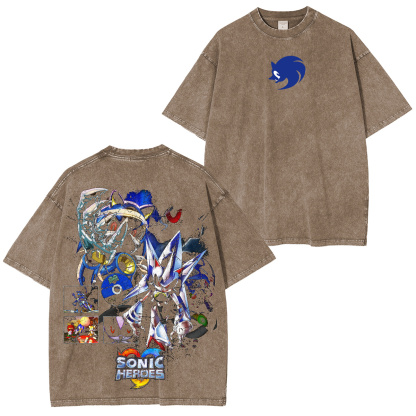 Sonic Heroes Vintage Washed T-shirt/Crewneck/Hoodie