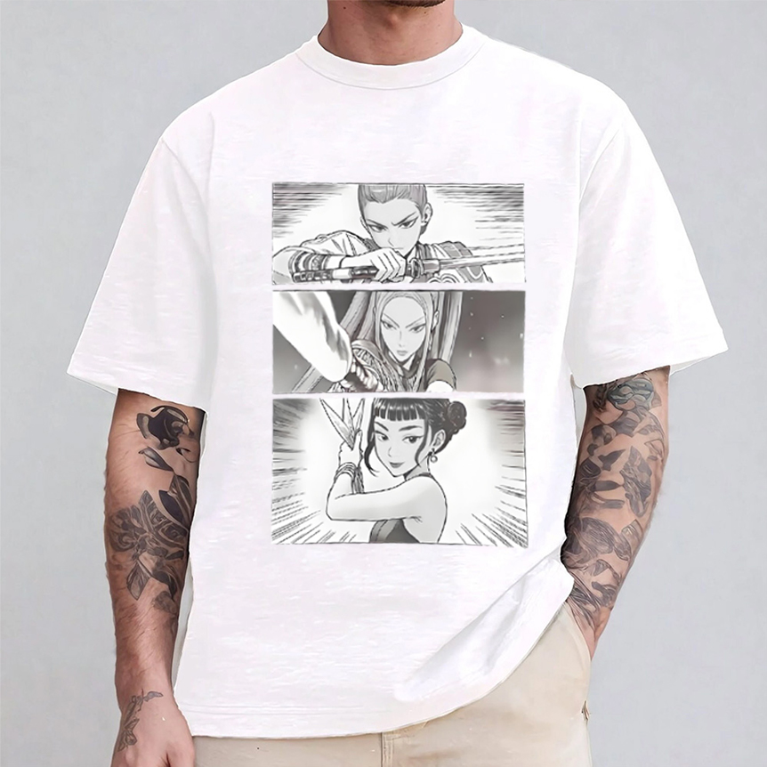 Kpop Demon Hunters Huntrix World Tour T-shirt