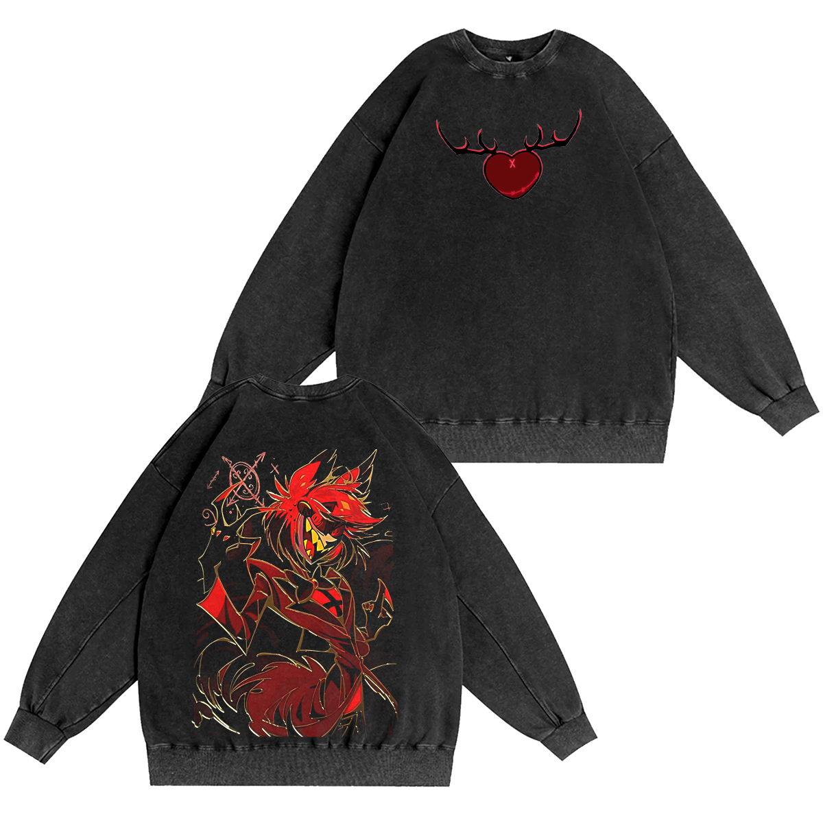 Hazbin Hotel  Vintage Oversized T-shirt/Crewneck/Hoodie