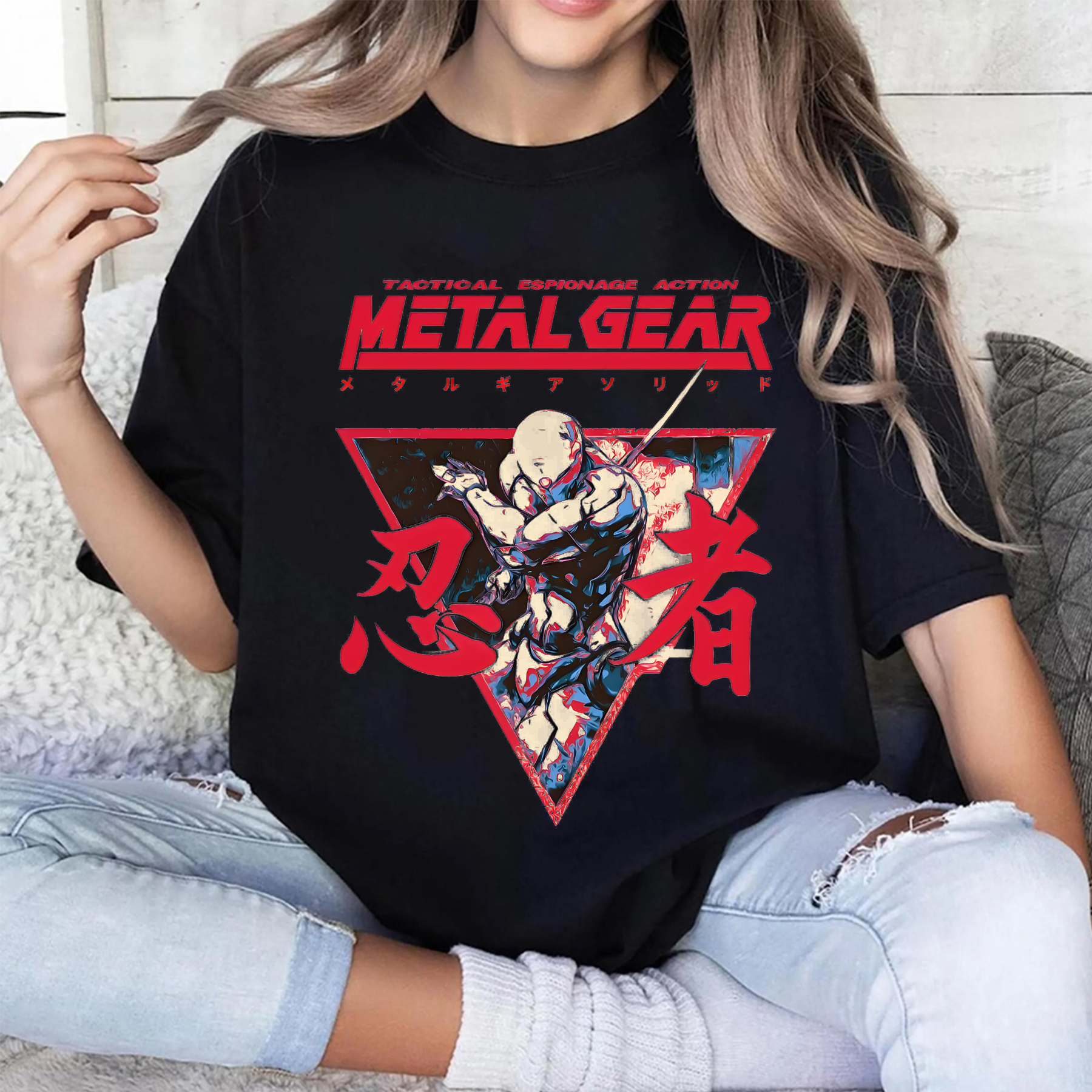 Gray Fox Option C Oversized T-Shirt