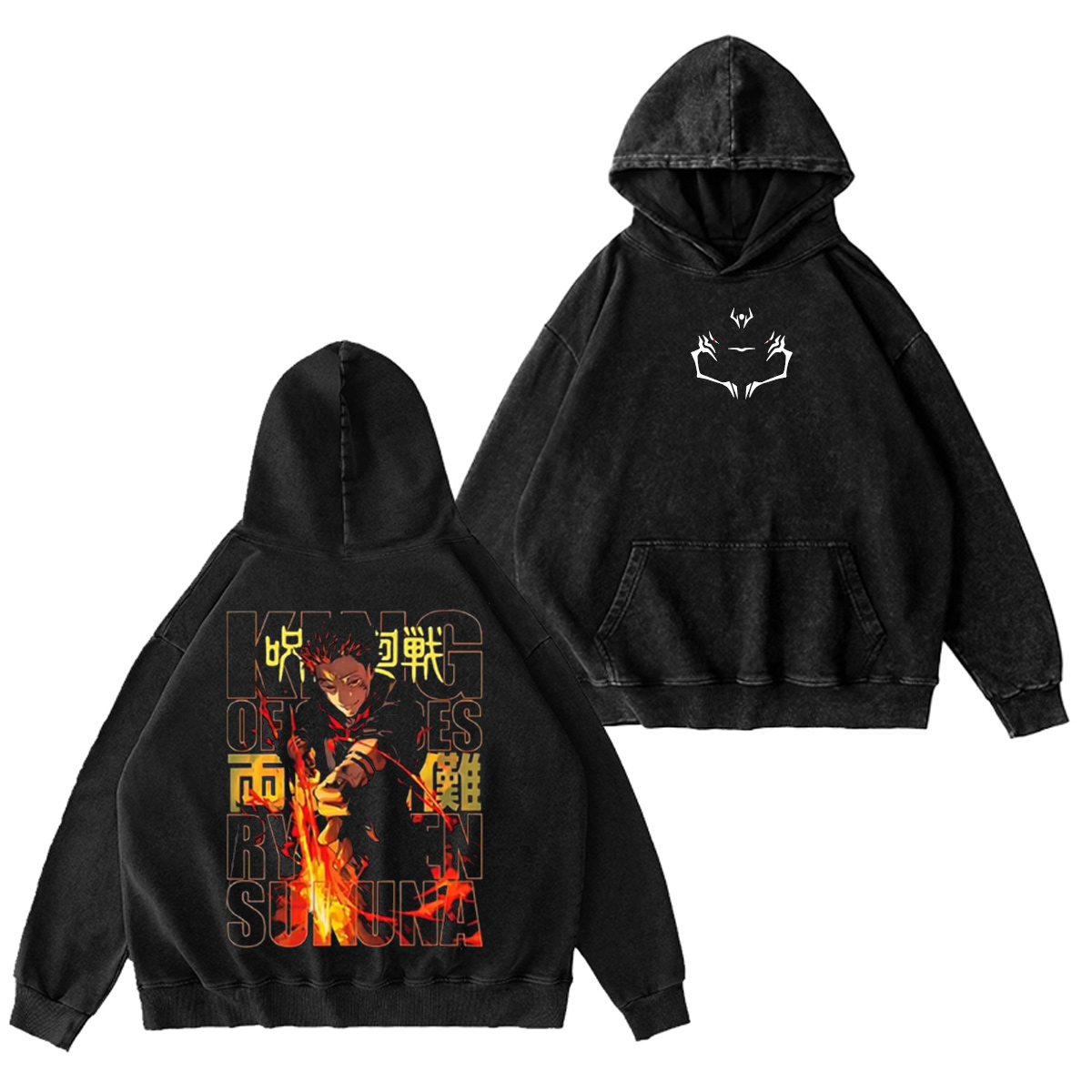 Sukuna Jujutsu Kaisen Oversized T-shirt/Crewneck/Hoodie