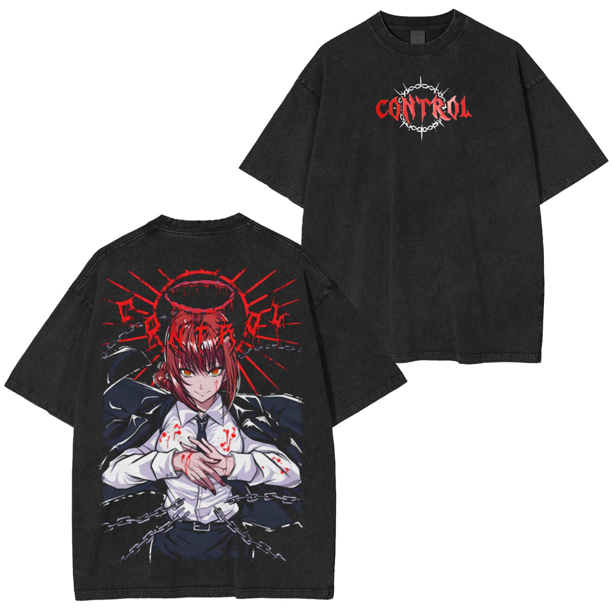 Makima Chainsaw Man Oversized T-shirt/Crewneck/Hoodie