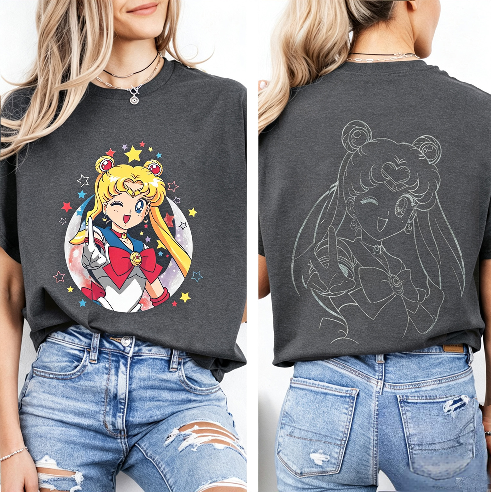 Sailor Moon Unisex Cotton T-Shirt