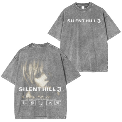 silenthill3 Retro Washed T-Shirt