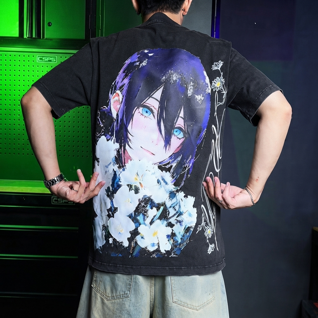 Chainsaw Man Reze Vintage Washed T-shirt/Crewneck/Hoodie