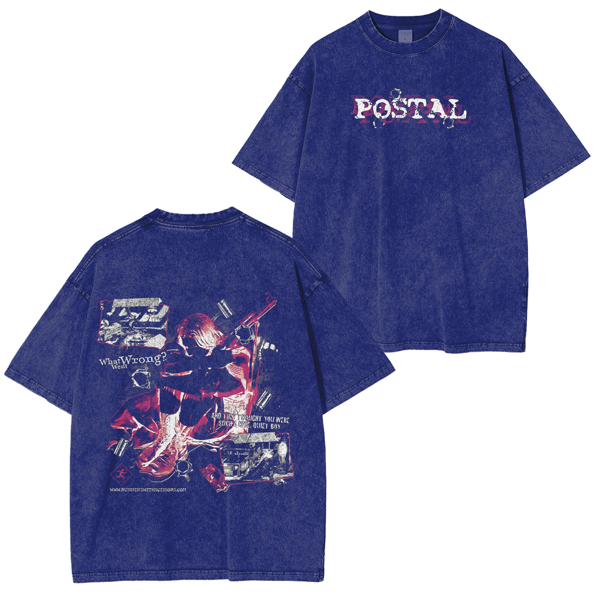 POSTAL 1997 Vintage Washed T-shirt/Crewneck/Hoodie
