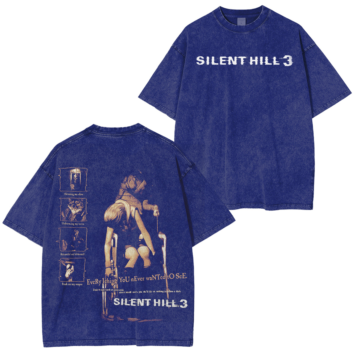silenthill3 Retro Washed T-Shirt