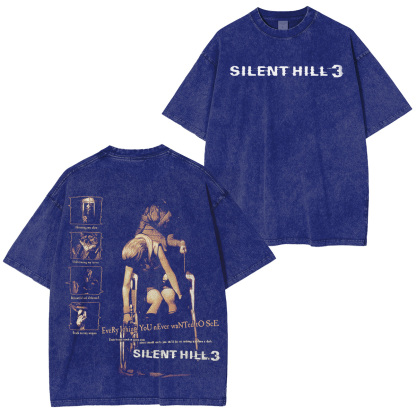 silenthill3 Retro Washed T-Shirt