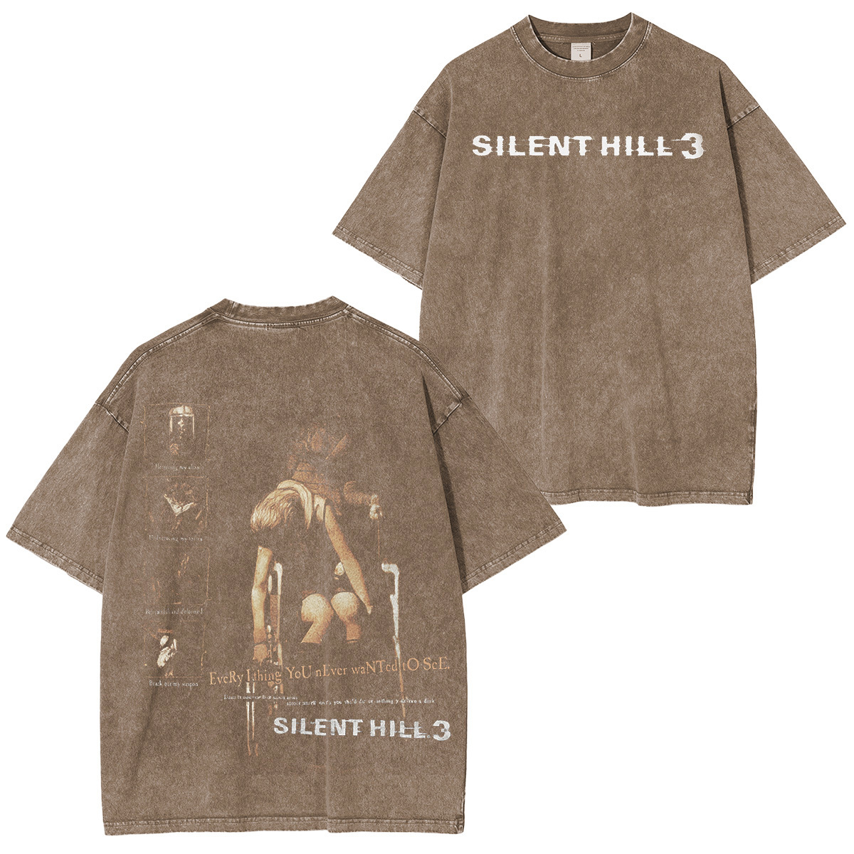 silenthill3 Retro Washed T-Shirt
