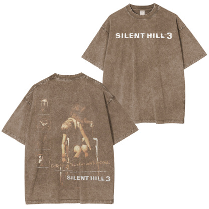 silenthill3 Retro Washed T-Shirt