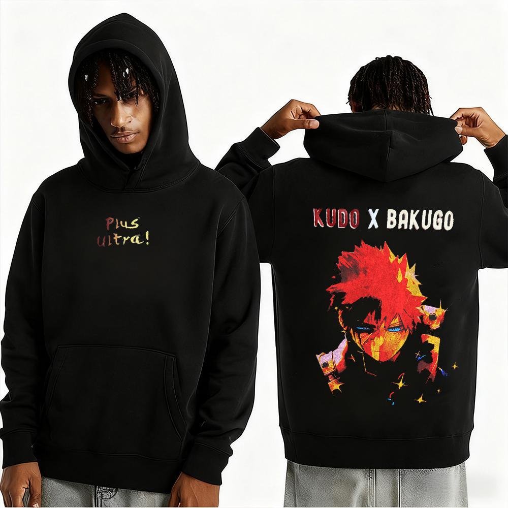 Bakugo x Kudo My Hero Academia Vintage Washed T-shirt/Crewneck/Hoodie