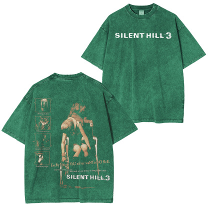 silenthill3 Retro Washed T-Shirt
