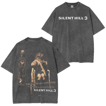 silenthill3 Retro Washed T-Shirt