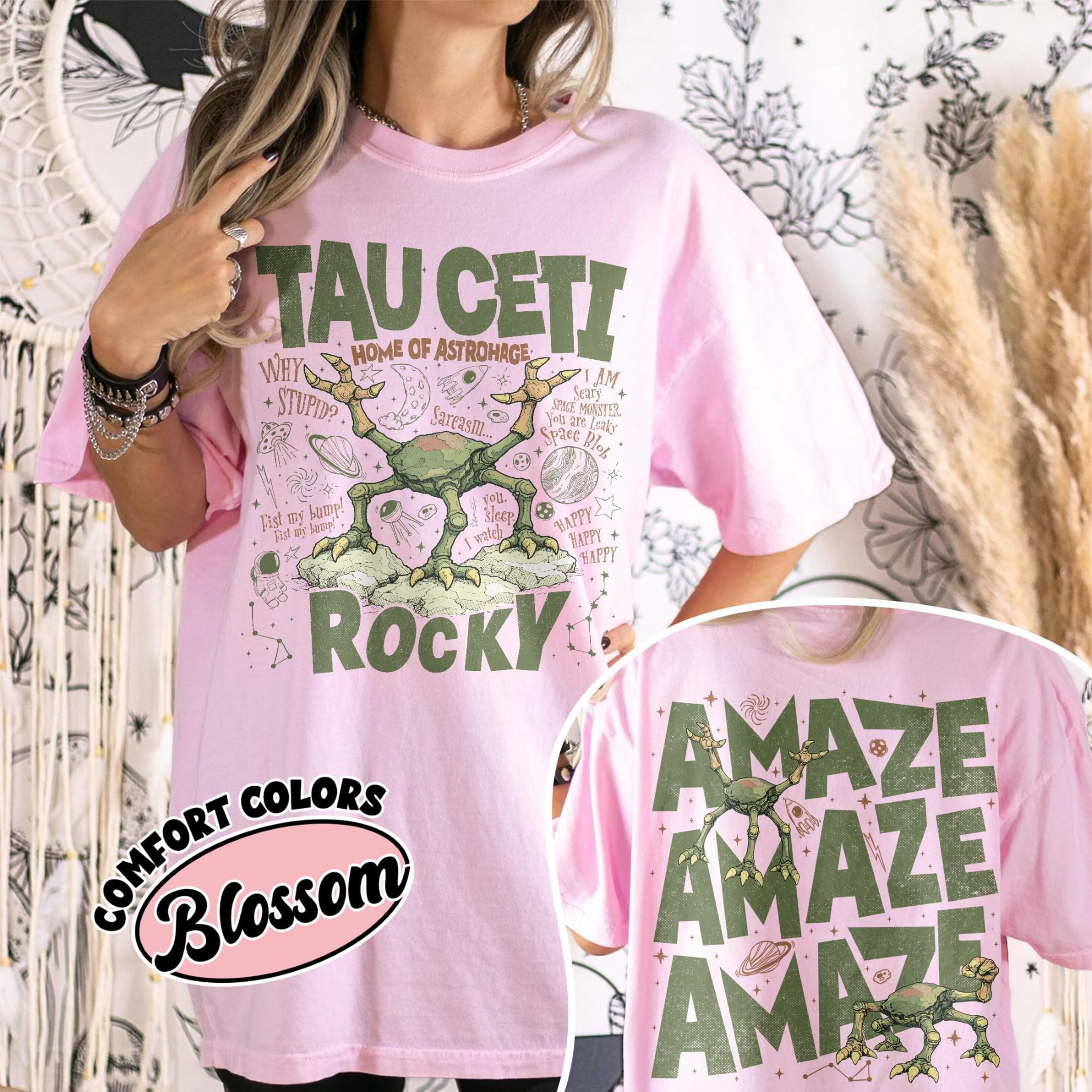 Rocky Tau Ceti Astrophage,Project Hail Mary Inspired Unisex Shirts/Crewneck/Hoodie