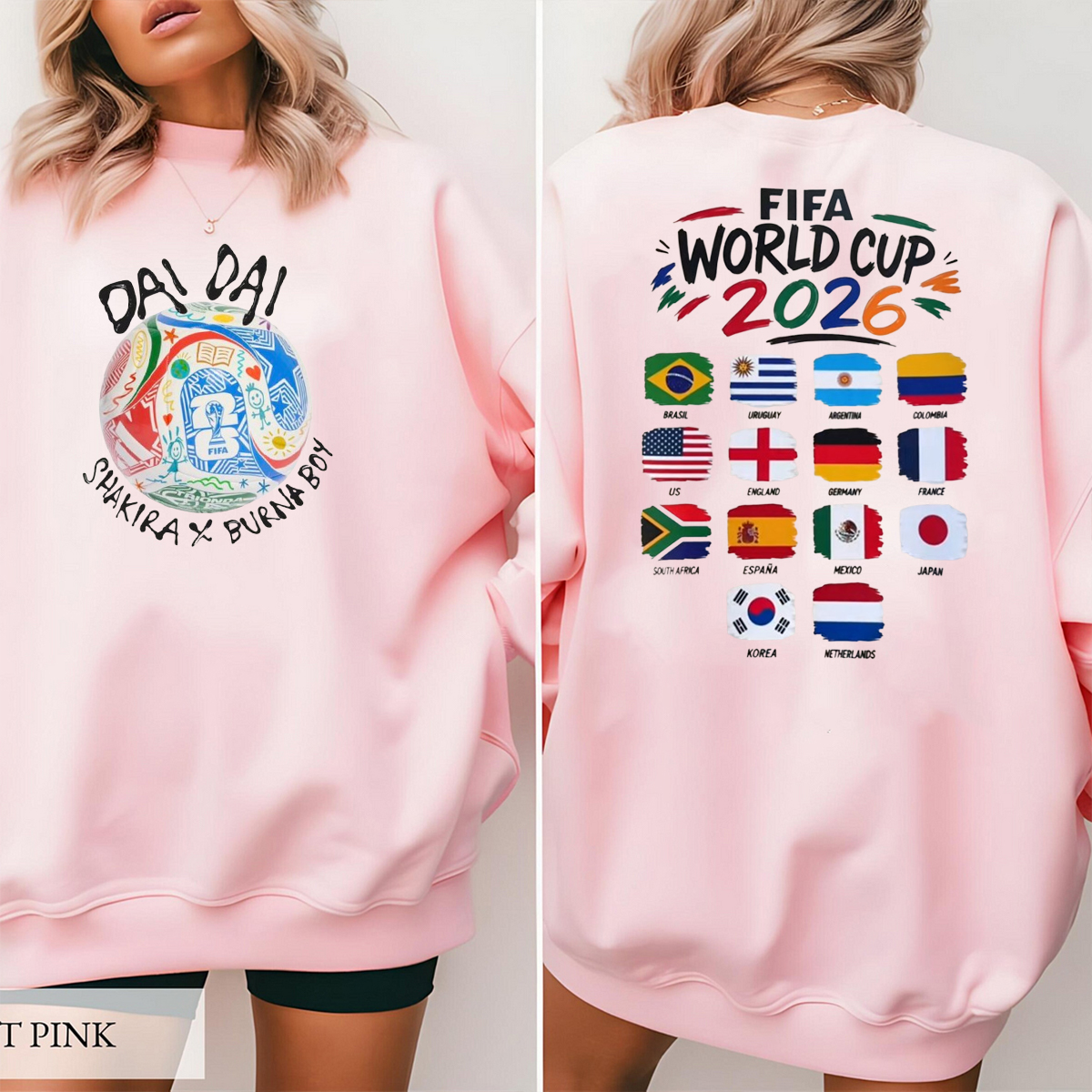 2026 FIFA World Cup Unisex Shirts/Crewneck/Hoodie