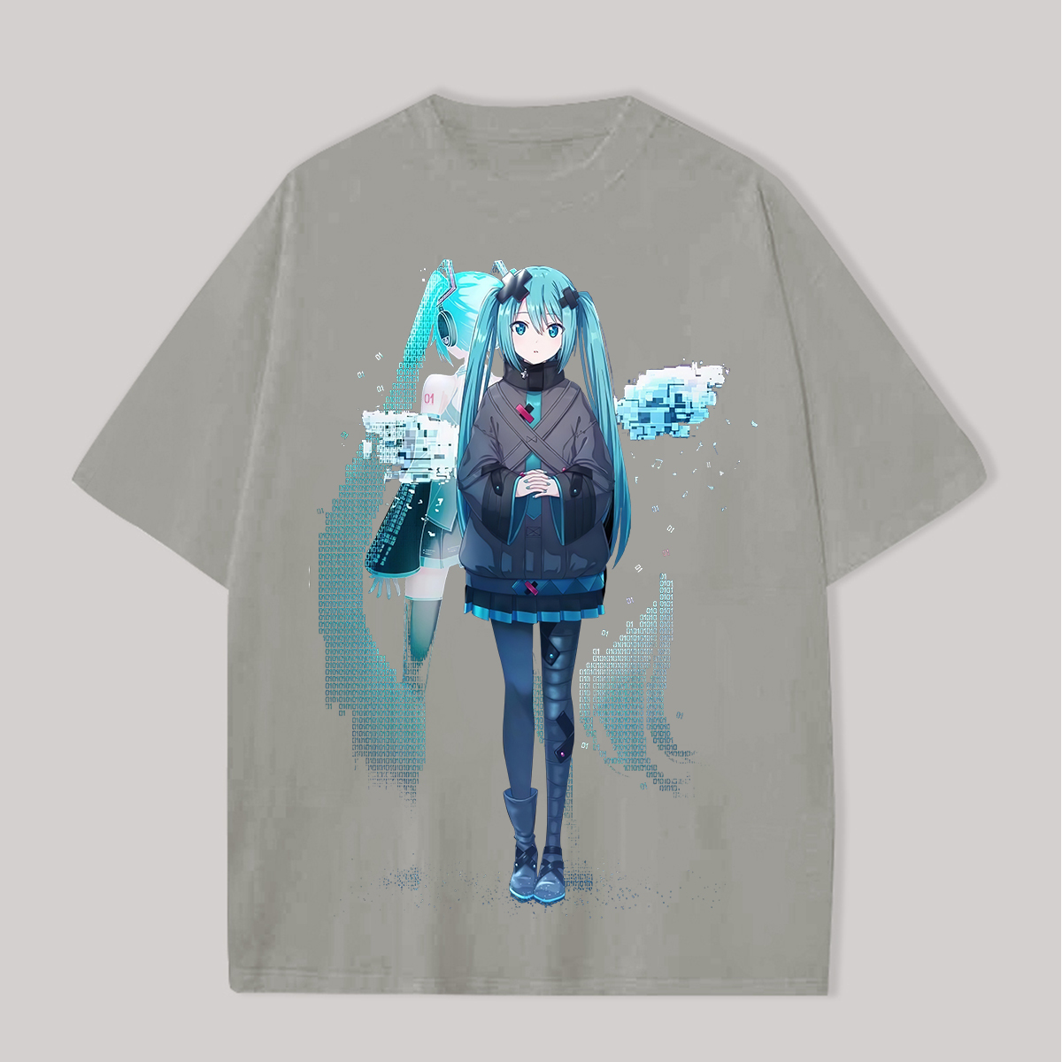 Hatsune Miku Printed Oversized Unisex T-shirts