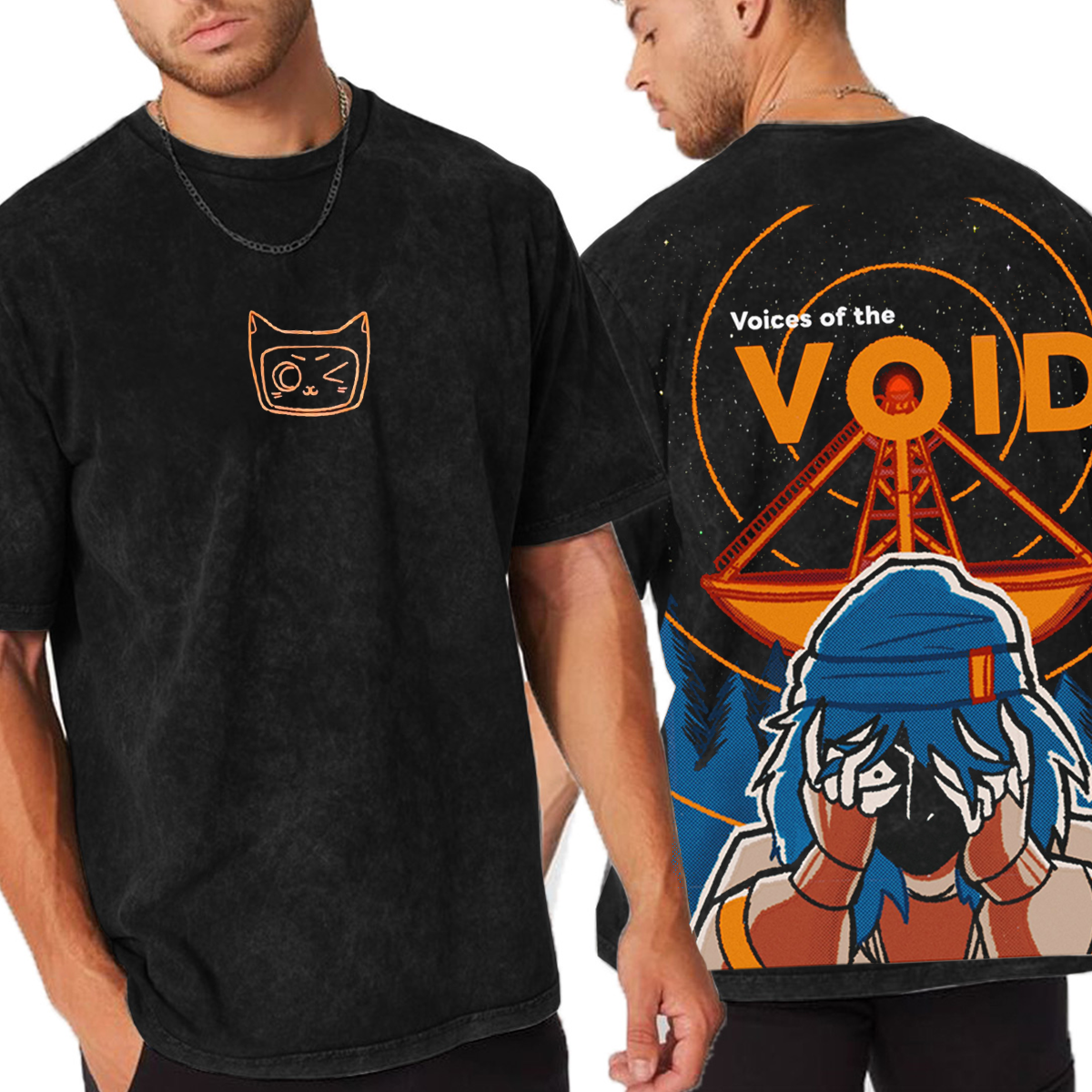 Voice of the Void Indie Horror Game Oversized T-shirt/Crewneck/Hoodie