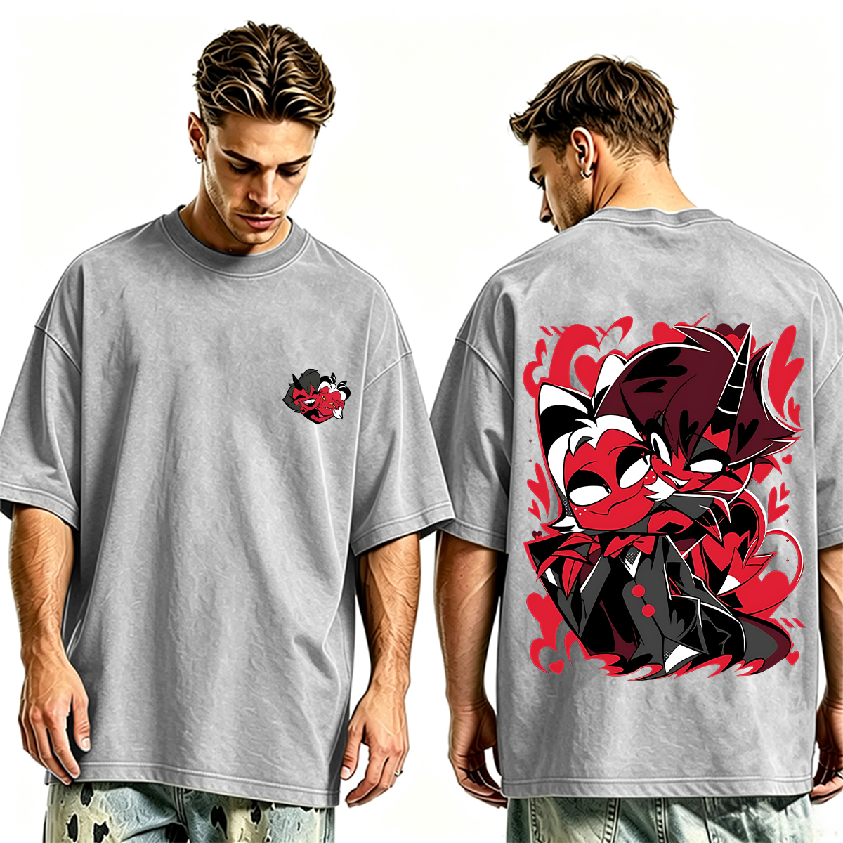 Helluva Boss Oversized T-shirt/Crewneck/Hoodie