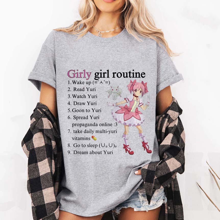 Girly Girl Routine Yuri Winchester Unisex Shirts